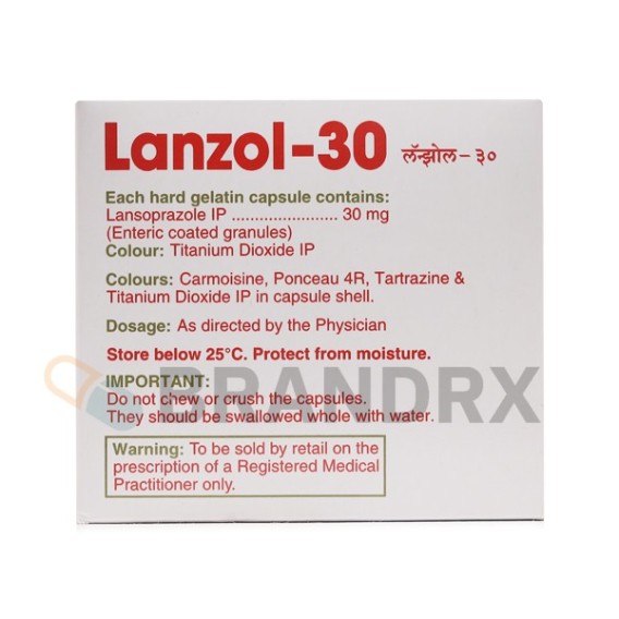 Lanzol 30 mg Cipla