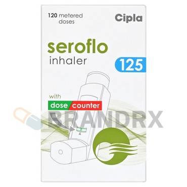 Seroflo Inhaler 120 MD 125 mcg Cipla