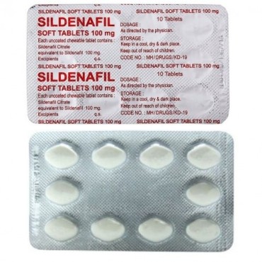 Sildenafil Soft 100mg Aurochem Pharmaceuticals