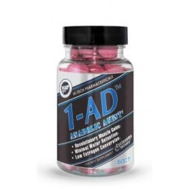 Hi-Tech Pharmaceuticals - 1-AD 60 Tablets - Powerful Anabolic for Muscle Growth Hi-Tech Pharmaceuticals